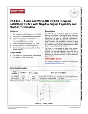 FSA110UMX 数据规格书 1