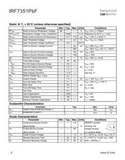 IRF7351PBF datasheet.datasheet_page 2