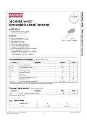 FJA4313OTU Datenblatt PDF