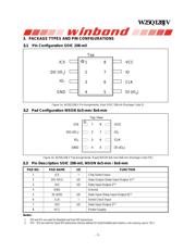 W25Q128JVSIQ TR 数据规格书 6