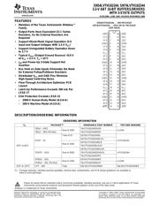 SN74LVTH162244DGGR datasheet.datasheet_page 1