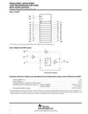 SN74ALS29821DWG4 数据规格书 2