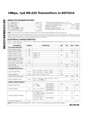 MAX3188EUT-T 数据规格书 2