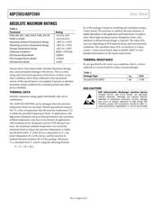 ADP2503ACPZ-4.5-R7 datasheet.datasheet_page 4