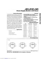 MAX702 datasheet.datasheet_page 1