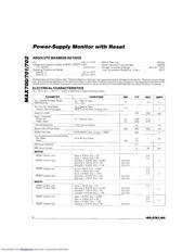 MAX702 datasheet.datasheet_page 2