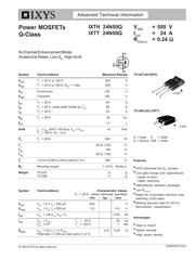 IXTH24N50Q datasheet.datasheet_page 1