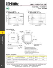 HMC735 数据规格书 5
