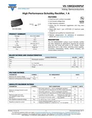 VS-10MQ040NTRPBF 数据规格书 1