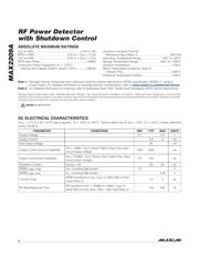 MAX2209AEBS+T10G45 datasheet.datasheet_page 2