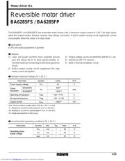 BA6285 datasheet.datasheet_page 1