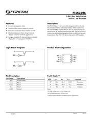 PI5C3306LE datasheet.datasheet_page 1