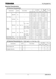 TC7SU04FUTE85L 数据规格书 3