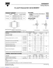 SI4559ADY-T1-E3 数据规格书 1