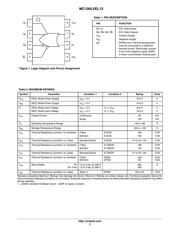 MC100LVEL12DR2G datasheet.datasheet_page 2