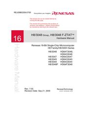 HD64F3048FI16 datasheet.datasheet_page 1