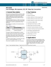 AS1322ABTTT 数据规格书 1