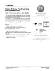 74HC245DTR2G datasheet.datasheet_page 1