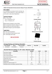 NCE3080KA 数据规格书 1