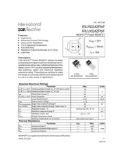 IRLU024ZPBF 数据规格书 1