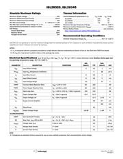 ISL28325FUZ-T7 datasheet.datasheet_page 4