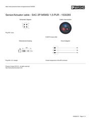 SAC-3P-M5MS/1,5-PUR 数据规格书 4