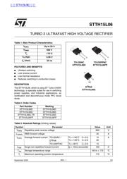 STTH15L06 datasheet.datasheet_page 1