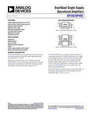 OP292GSZ-REEL datasheet.datasheet_page 1