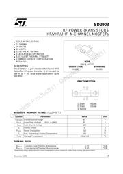 SD2903 datasheet.datasheet_page 1