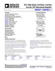 ADA4627-1ARZ Datenblatt PDF