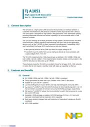 TJA1051T/3,118 Datenblatt PDF