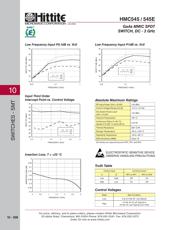 HMC545ETR 数据规格书 5