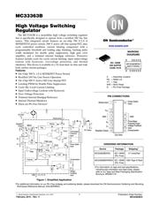 MC33363BDWR2G Datenblatt PDF