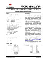 MCP73861-I/SL Datenblatt PDF