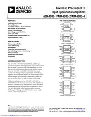 ADA4000-2 datasheet.datasheet_page 1