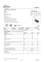 BSS670S2LH6327XTSA1 数据规格书 1