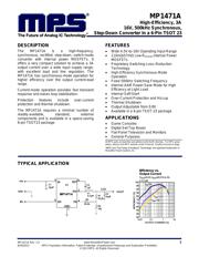 MP1471AGJ-P Datenblatt PDF