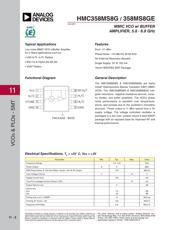 HMC358MS8GE 数据规格书 1