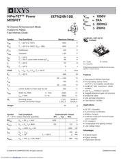 IXFN24N100_08 datasheet.datasheet_page 1