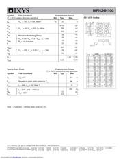 IXFN24N100_08 datasheet.datasheet_page 2