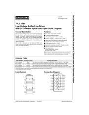 74LCX760WM datasheet.datasheet_page 1