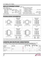 LT6203IMS8#PBF datasheet.datasheet_page 2