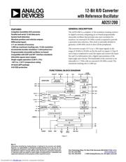 AD2S1200YSTZ Datenblatt PDF