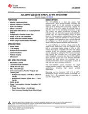 ADC10D040CIVS/NOPB 数据规格书 1