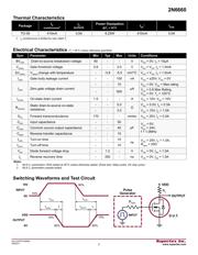 2N6660 数据规格书 2