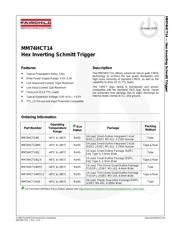 MM74HCT14MTCX datasheet.datasheet_page 1