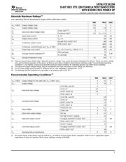 SN74LVCE161284VR datasheet.datasheet_page 5