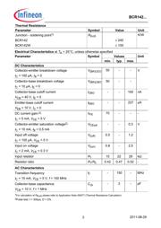 BCR 142W H6327 数据规格书 2