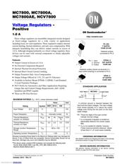 MC7815BTG Datenblatt PDF