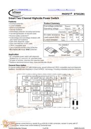 BTS612N1 数据规格书 1